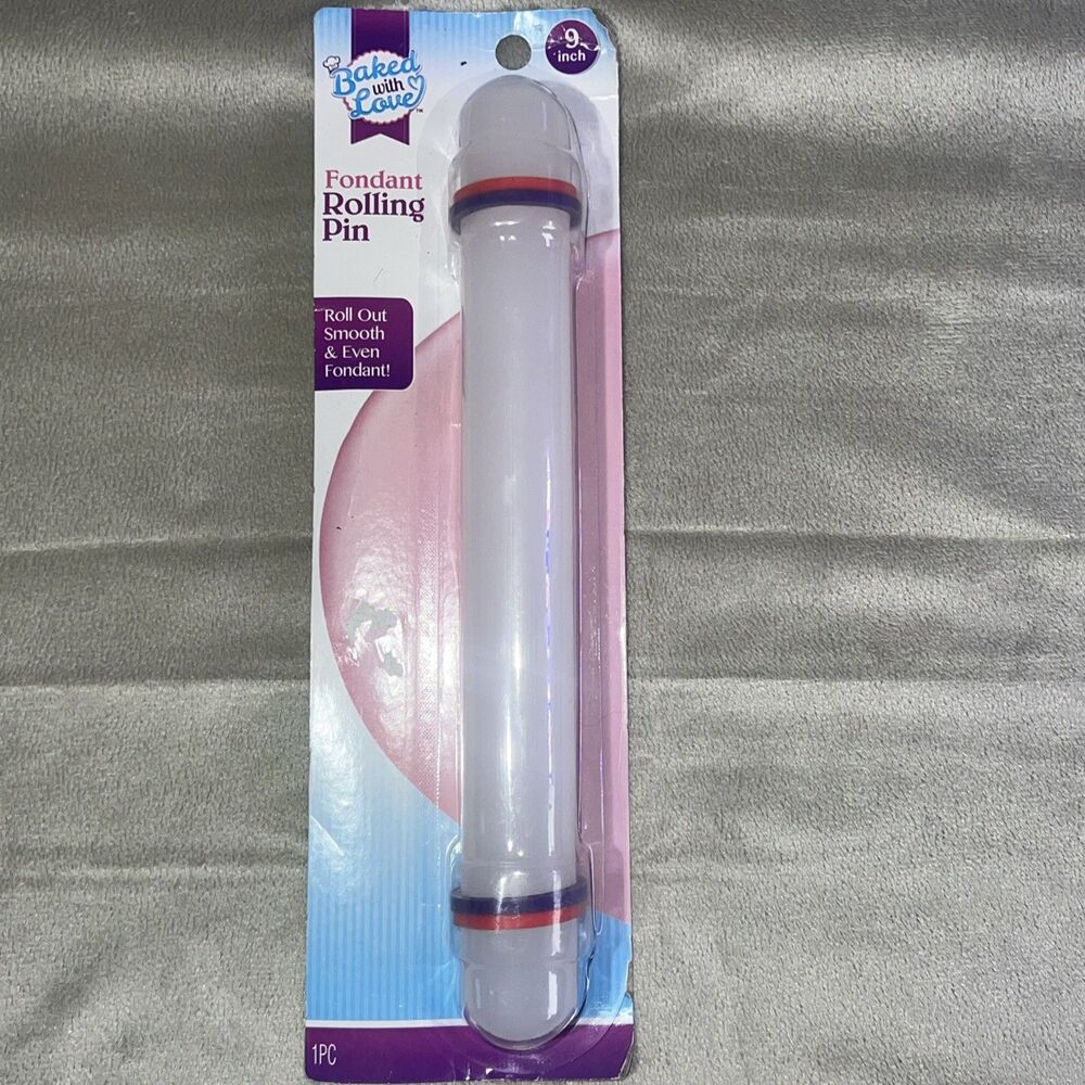 Artskills Baked With Love Cake Decorating Fondant and Icing 9 " Rolling Pin